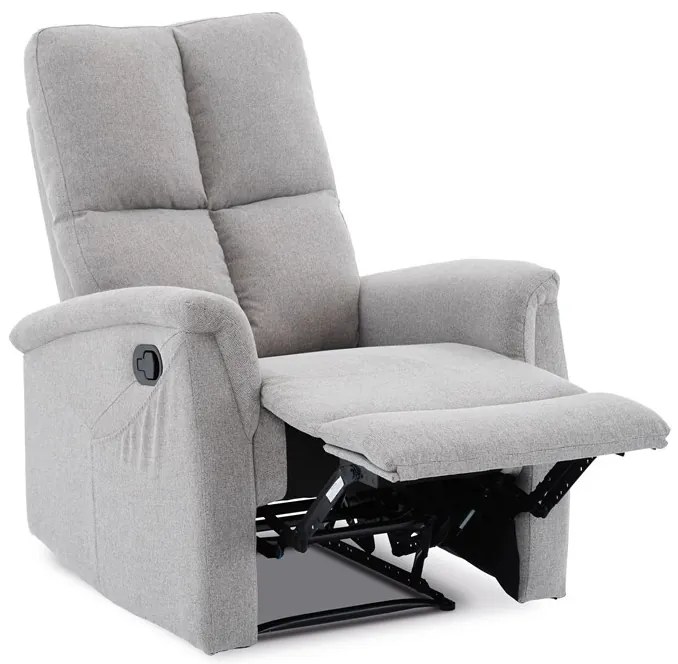 Relax fotel szürke szövettel. TV-916 SIL2