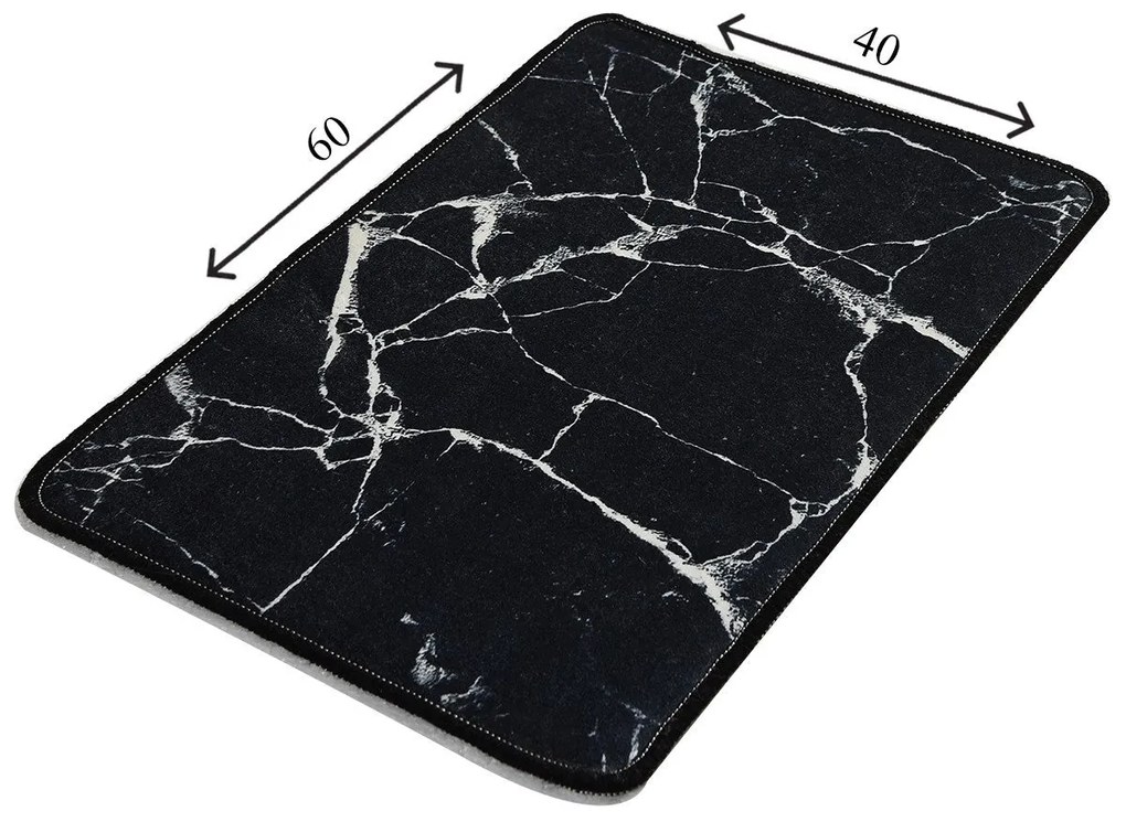 Fürdőszobaszőnyeg Marble Djt (40 x 60)