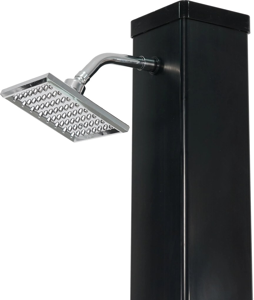 Furnigo Solárzuhany Square 40 L - fekete