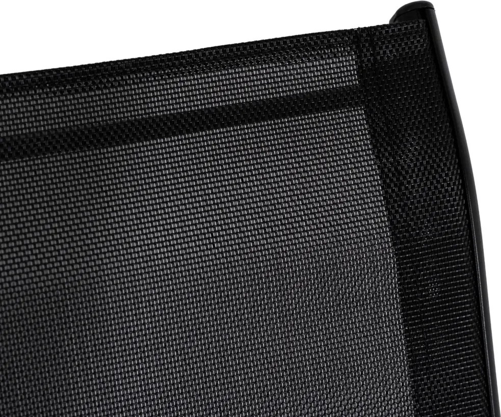 MINNESOTA kerti bútor szett fekete