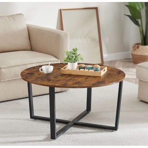 ELDUR konferenciaasztal barna/fekete