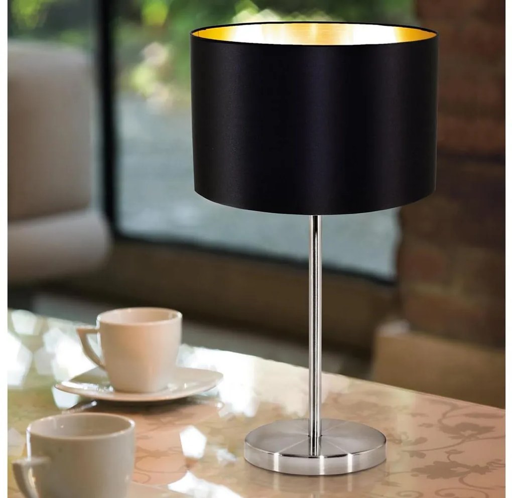 Eglo 31627 - MASERLO asztali lámpa 1xE27/60W/230V