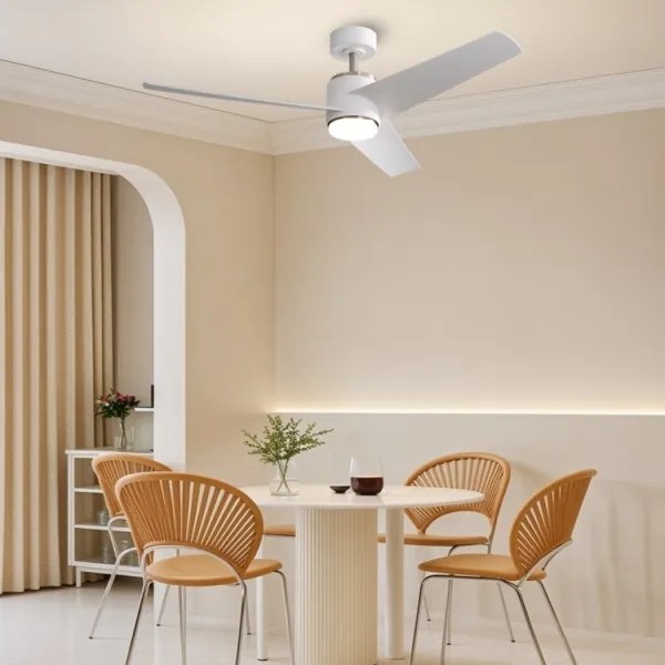 Immax NEO 07282L - LED+CCT dimmelhető mennyezeti ventilátor BEAUTY 18W/230V Wi-Fi Tuya + távirányító