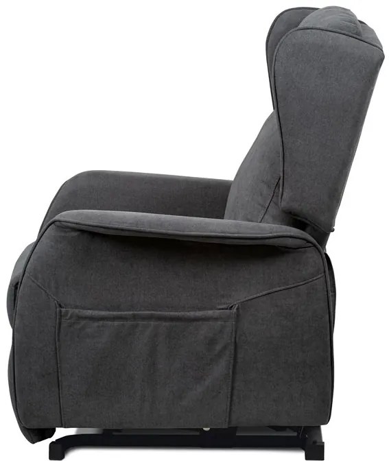 Elektromos Fekvőfotel, Szürke Szövet. TV-1190 GREY2