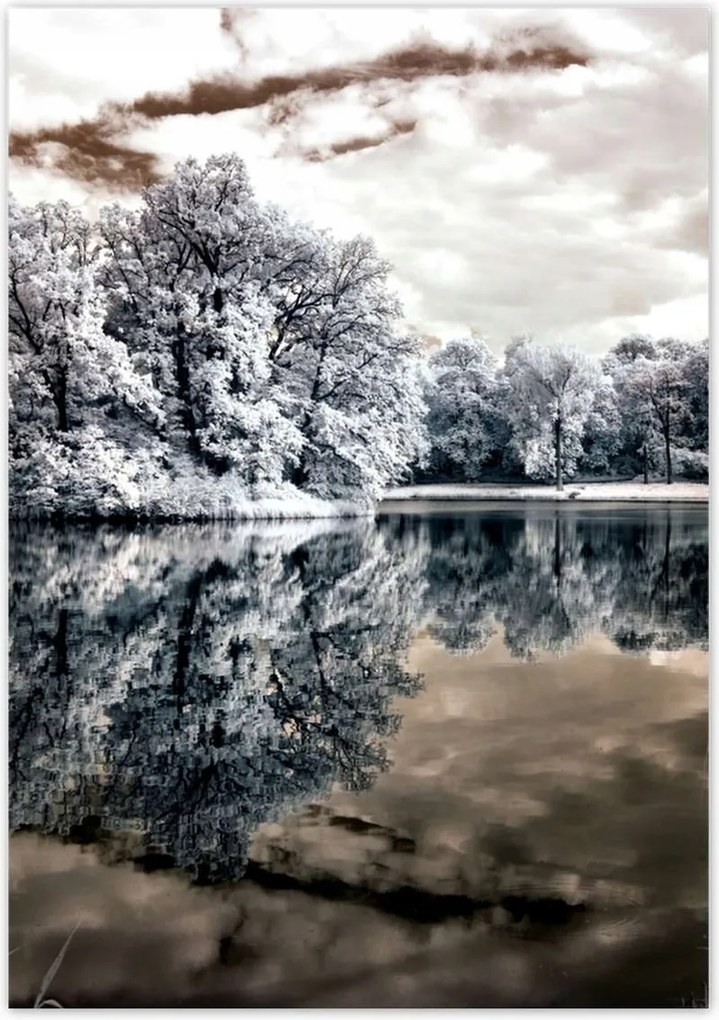 Poszterek 70x100 Sziget a tavon