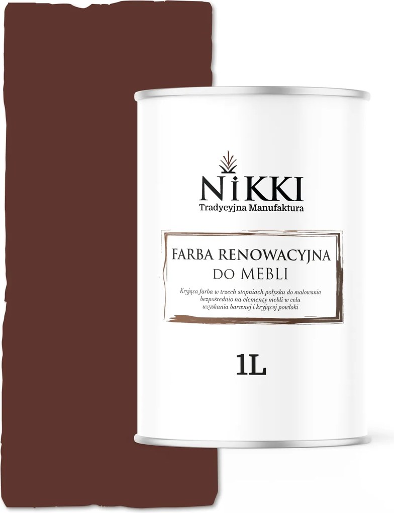 Konyhabútor Festék Szekrényfront Barna Piros RAL8012 Fényes 1L