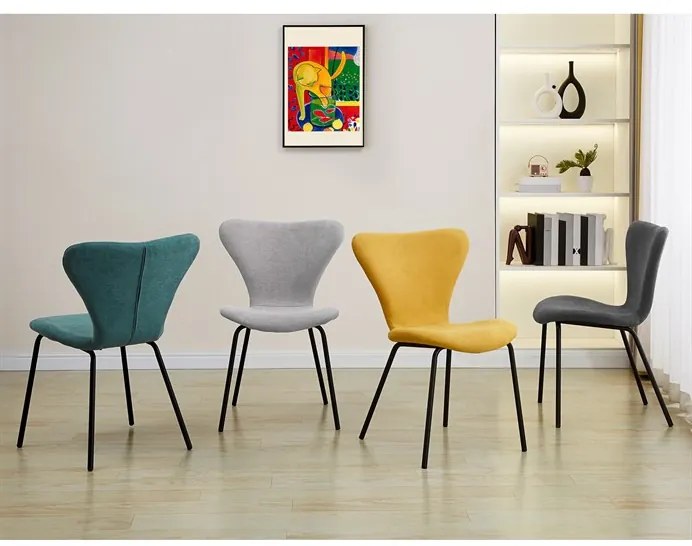 Szürke Szövet Étkezőszék. CT-S8010 GREY2