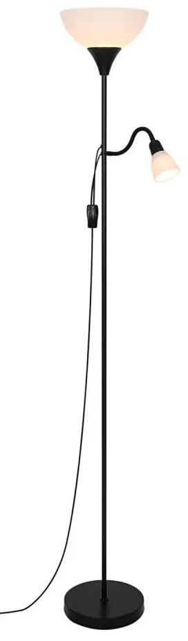 Nordlux - Állólámpa LAURIA 1xE27/40W/230V + 1xE14/15W