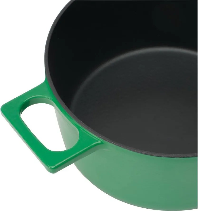 Indukciós tűzhelyhez alkalmas öntöttvas lábas fedővel 5,5 l Mattia 3.0 – FABINI