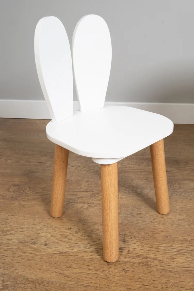 Ourbaby - Gyerek asztal és székek nyuszifülekkel Bunny