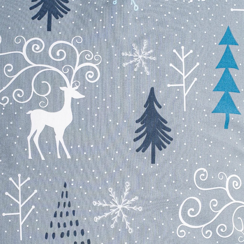 4Home  Elegant deer grey pamut ágyneműhuzat, 140 x 200 cm, 70 x 90 cm