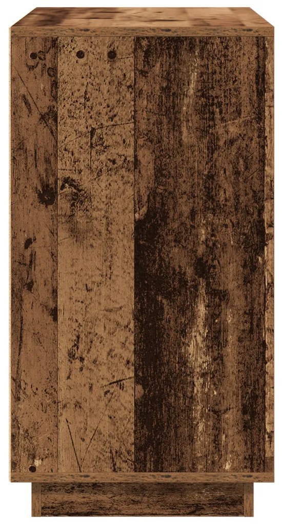 Büfé Régi Fa 80x34x75 cm Műszaki Fa