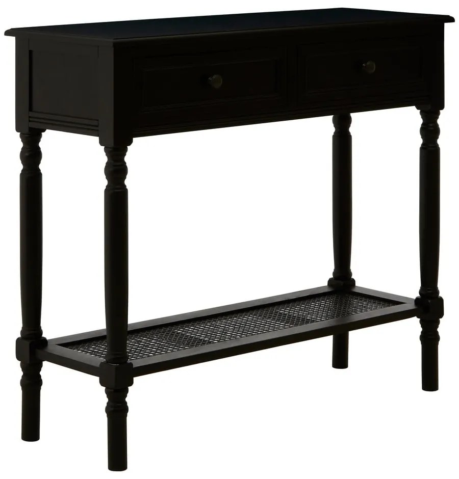 Fekete konzolasztal 33x91 cm Heritage – Premier Housewares