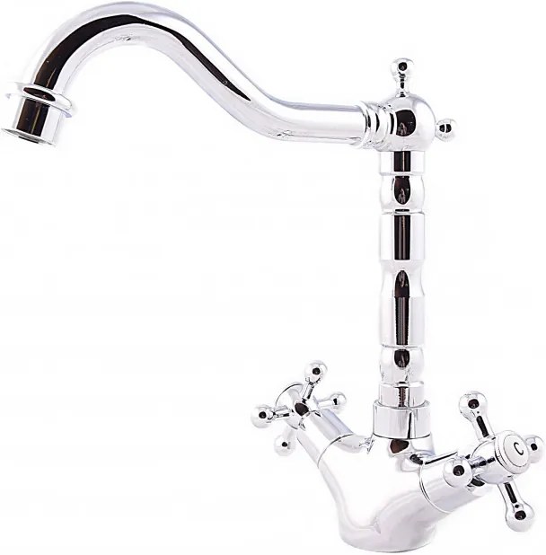 Gamma Retro-2 mosdó / mosogató csaptelep - króm