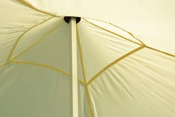 GARTHEN Kerti pavilon PROFI 3 x 3 m champagne + 4 oldalfal