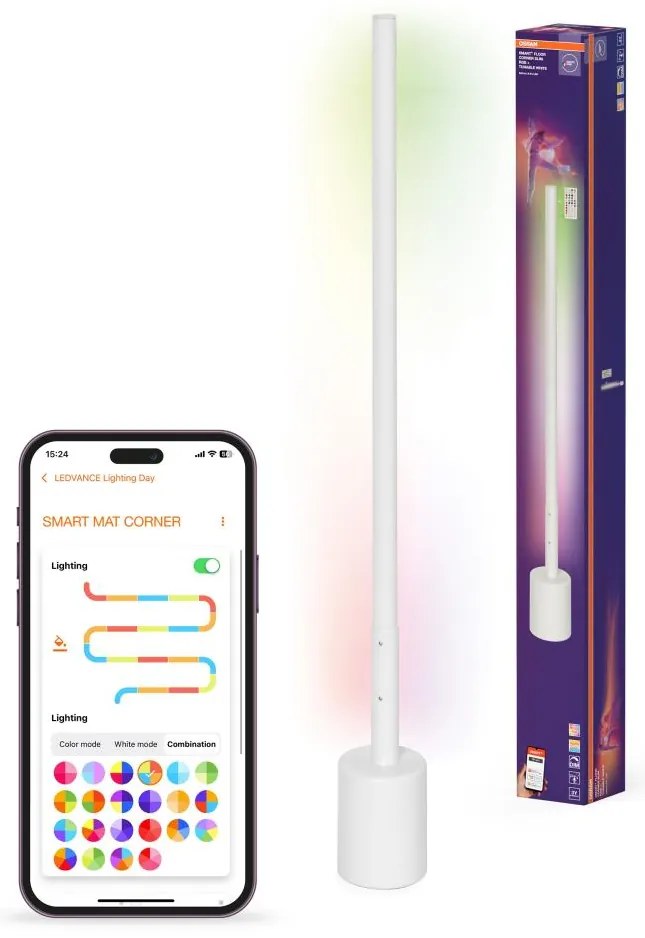 Osram - LED RGBW dimmelhető állólámpa SMART+ FLOOR LED/8W/230V Wi-Fi +távirányító