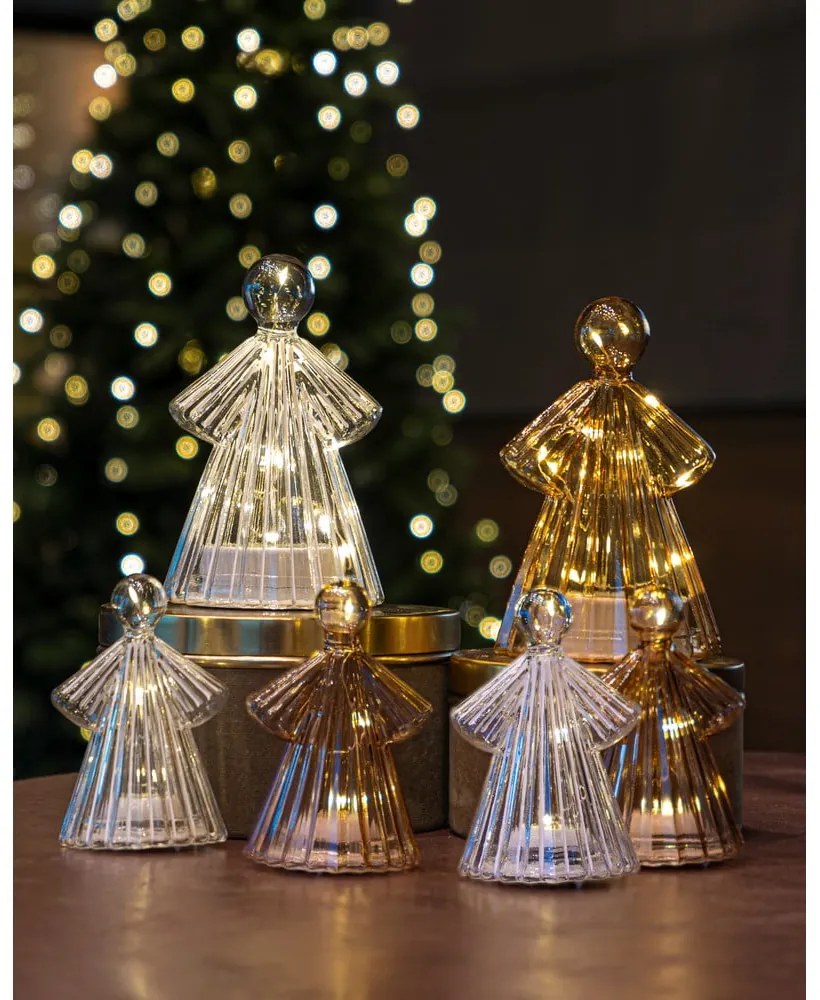 Fénydekoráció készlet 2 db-os ø 6,5 cm Alberte – Sirius