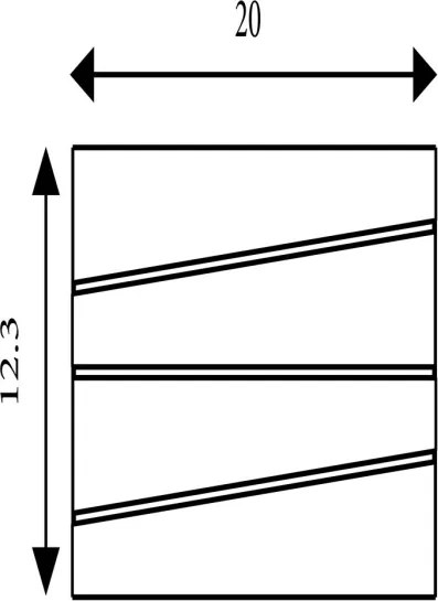 Searchlight 86410BK - LED fali lámpa SECTION LED/18W/230V fekete