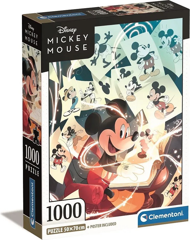 Disney Mickey Memory Lane 1000 db-os Compact puzzle Clementoni