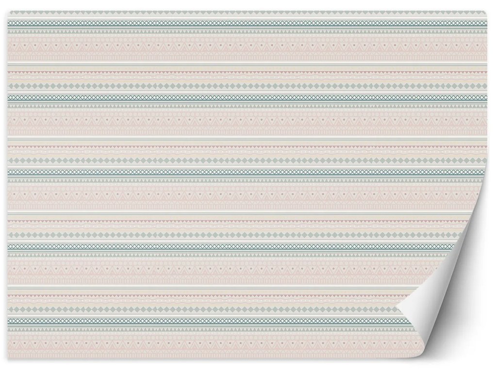 Gario Fotótapéta Boho feldíszített ösvények Anyag: Vlies, Méret: 450 x 315 cm