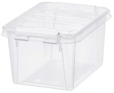 SmartStore Classic tárolódoboz, fehér klipszekkel, 1,5 l, 1,5 l