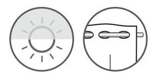 Fehér voile fényáteresztő függöny 140x48 cm Dandelion – Sehlbach