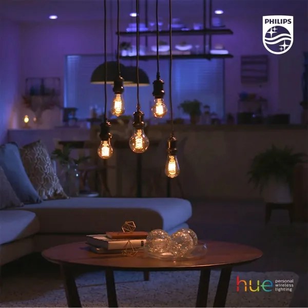 LED Dimmelhető izzó Philips Hue WHITE FILAMENT A60 E27/7W/230V 2100K