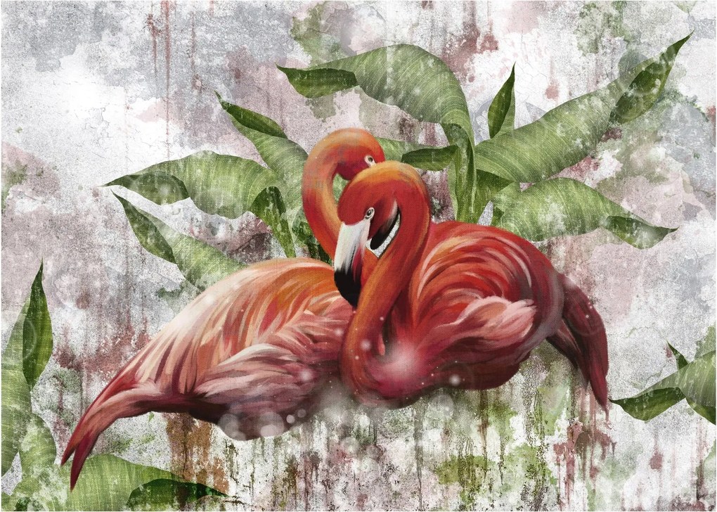 Kép - Flamingók (70x50 cm)