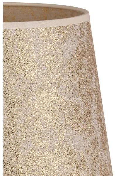 Duolla - CLASSIC M asztali lámpa búra E27, 24 cm átmérő, arany