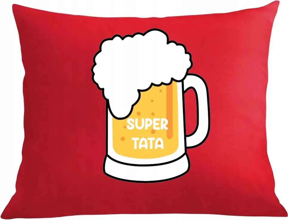 Párna párnahuzat Apák napja Szuper Apa Sör