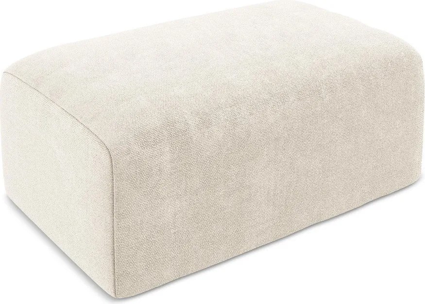 Krémszínű zsenília lábtartó Kona – Makamii