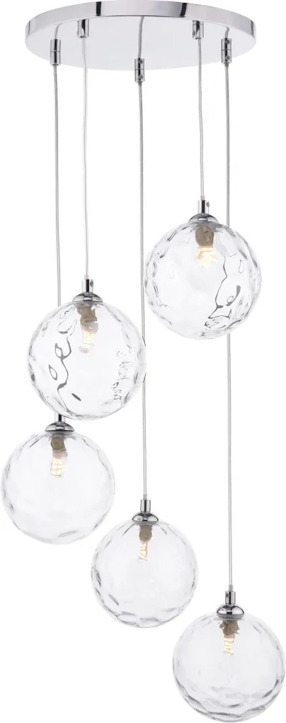 Dar Lighting modern függeszték federico csiszolt króm darfed0550-12