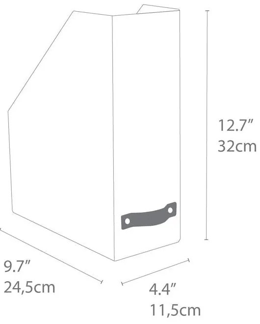 Karton rendszerező dokumentumokhoz Estelle – Bigso Box of Sweden