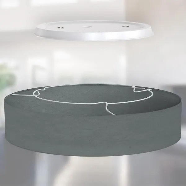 B.K. Licht 1393 - LED Mennyezeti lámpa LED/20W/230V szürke