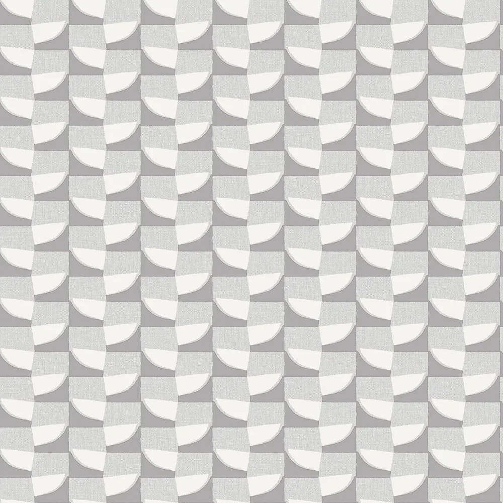 Zambaiti Parati Marrakech Grafico szürke geometrikus vlies tapéta – Z70727