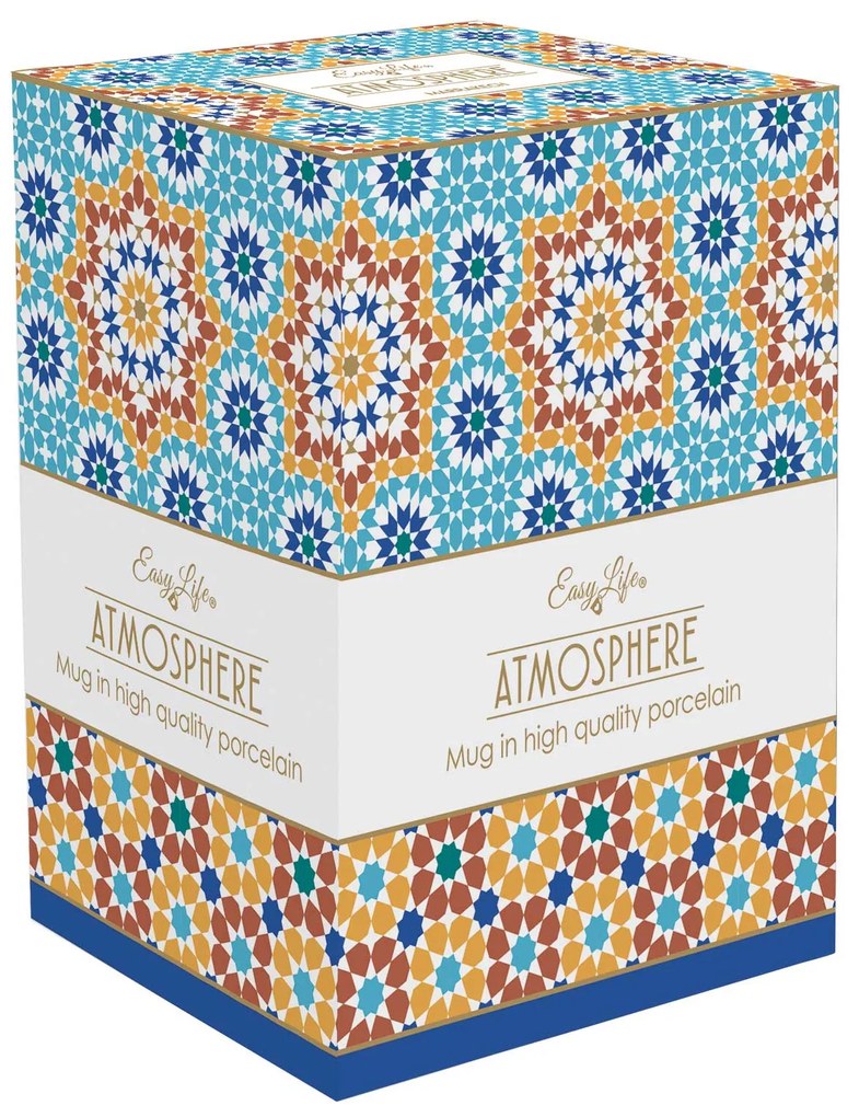 Porcelán nagyméretű bögre 600 ml Marrakech