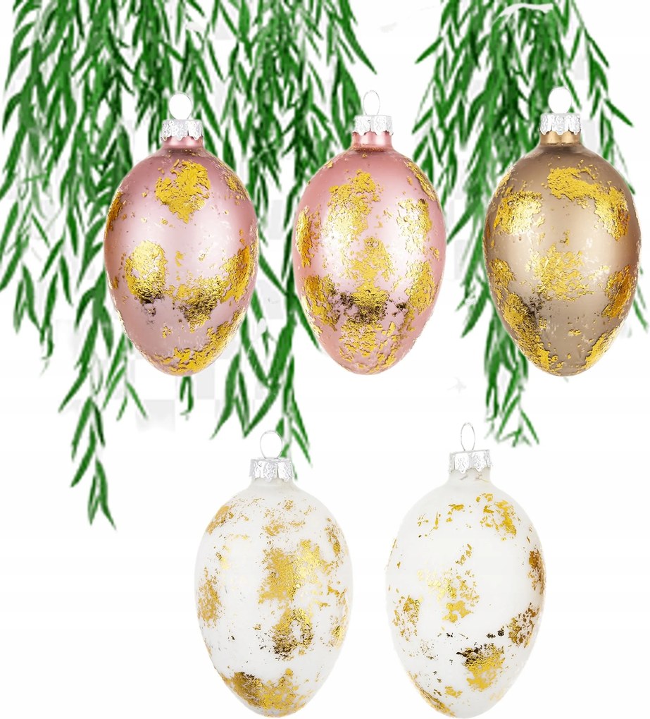 húsvéti tojás üveg medálok húsvéti fa tojás gömbök