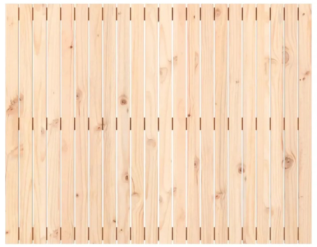 tömör fenyőfa fali fejtámla 140 x 3 x 110 cm