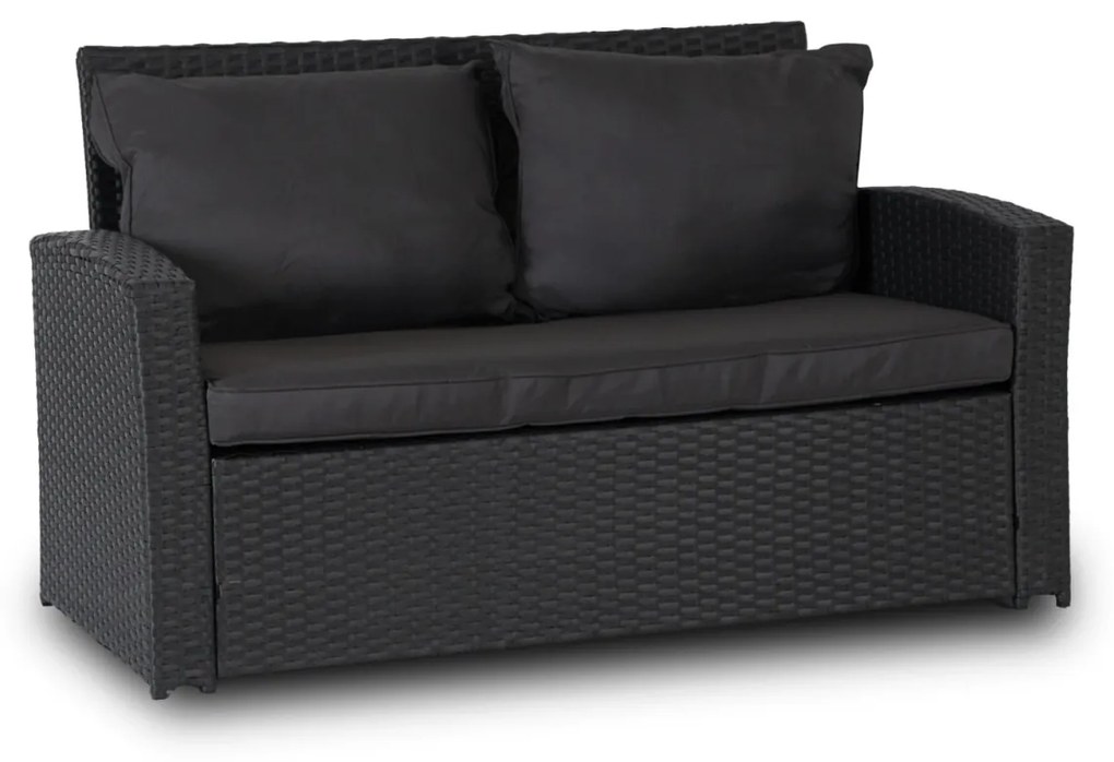 Keerti Ülőgarnitúra Szett Sötétszürke Színben FLORYDA