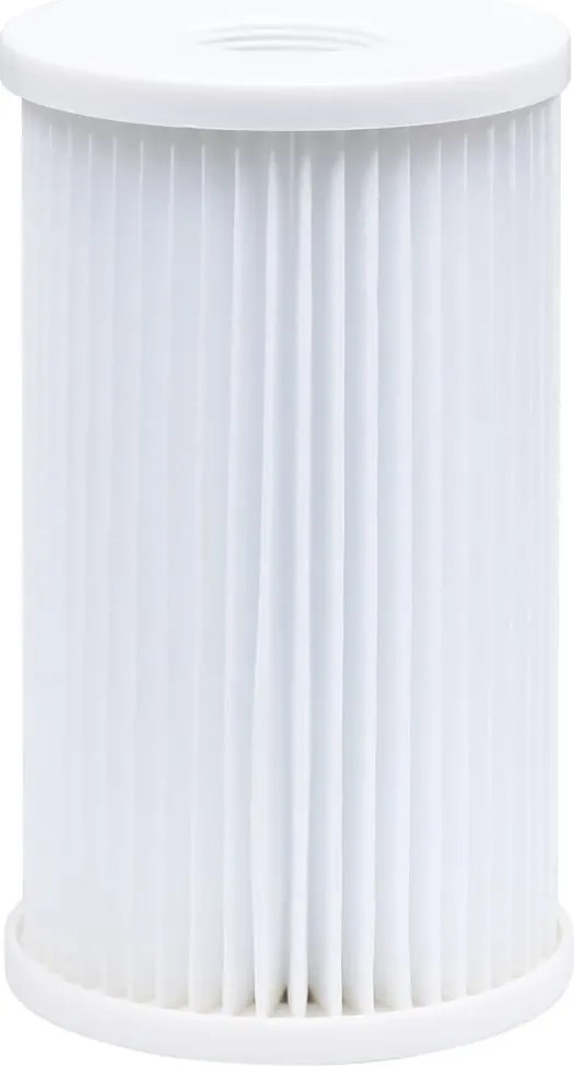 Fehér merülőmedence szkimmerrel és szivattyúval 350 x 90 cm