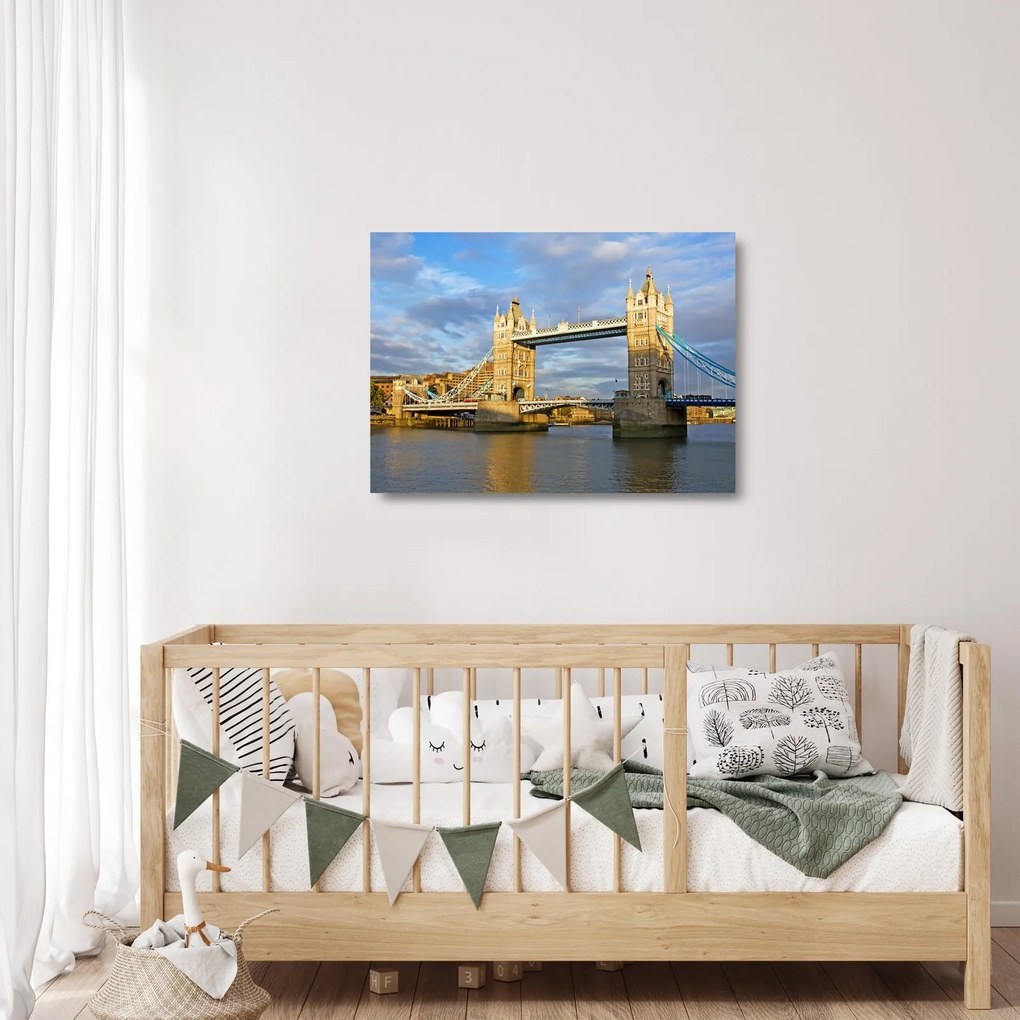 Üveg kép - Tower Bridge (70x50 cm)