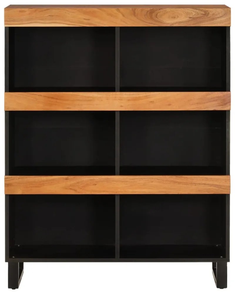 tömör akácfa tálalószekrény 85 x 33 x 107 cm
