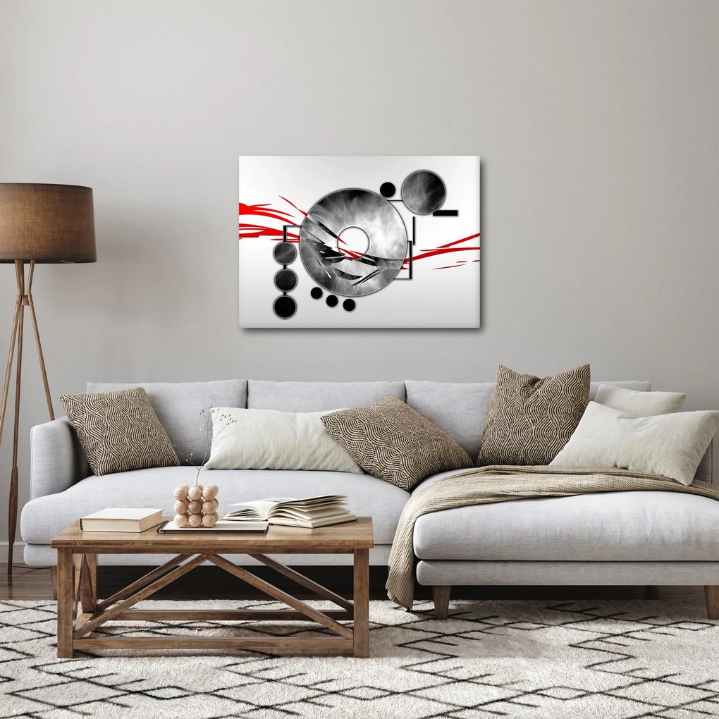 Absztrakt kép (70x50 cm)