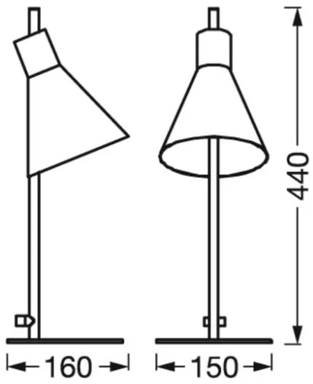 Ledvance - LED Asztali lámpa DECOR TOKIO LED/5W/230V