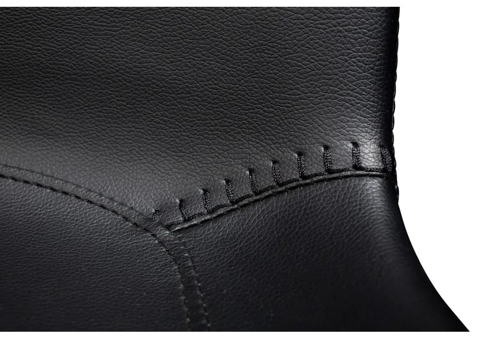 Hype fekete műbőr étkezőszék - DAN-FORM Denmark