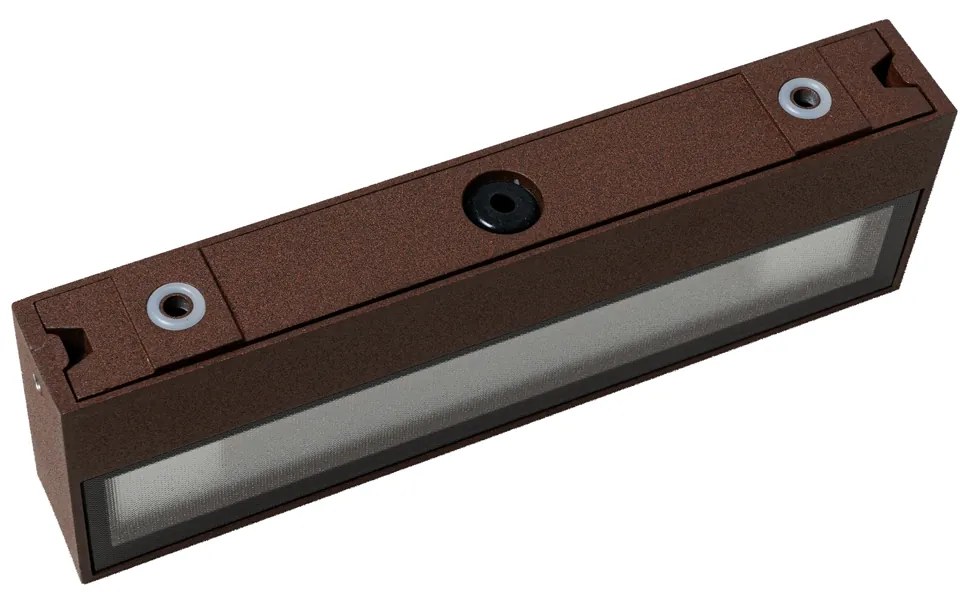 Modern rozsdabarna fali lámpa 22 cm LED-del IP65 - Hannah