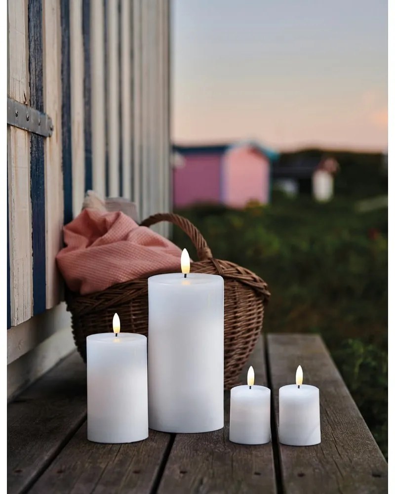 Kültéri LED gyertya (magasság 20 cm) Sille – Sirius