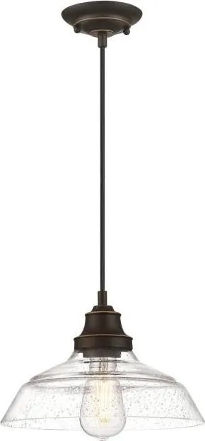 Westinghouse 6116640 - Kábeles csillár IRON HILL 1xE27/60W/230V átm. 28 cm