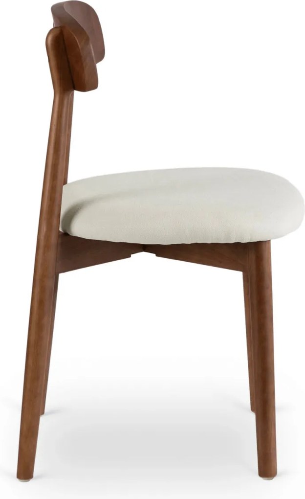Szék dió/bézs színben ALVIN