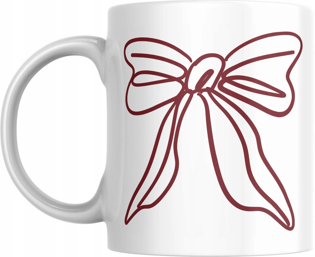 Bögre Karácsonyra Ajándék Karácsony Mikulás masni